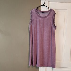 Jones New York Purple Midi Dress